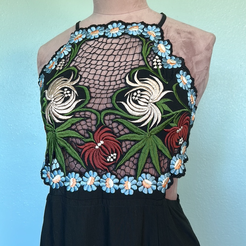 Cleobella embroidered floral dress